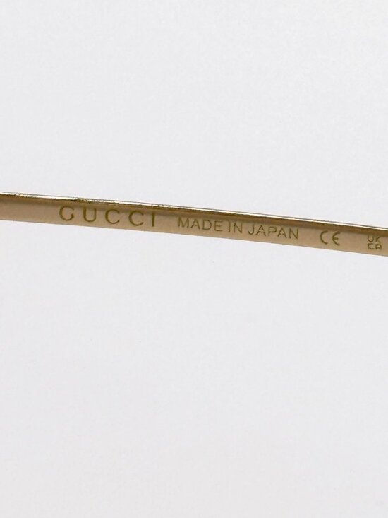 NEW GUCCI SUNGLASSES GG1565S 003 GOLD/PINK CAT EYE WOMEN EYEWEAR main image 7